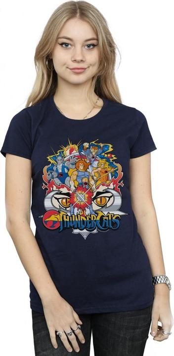 Immagine prodotto Thundercats Action Group Shot Maglietta Donna (L)