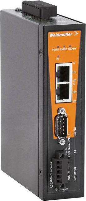 Actual product image Weidmüller Weidmller Serial / Ethernet Converter IE-CS-2TX-1RS232/485 (1242080000) (1 Ports)