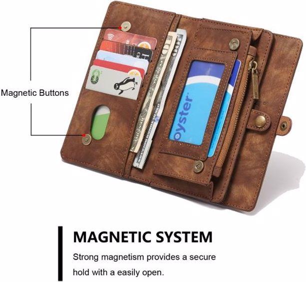 Actual product image Caseme Leather wallet with plastic cover (Samsung Galaxy S7 Edge)