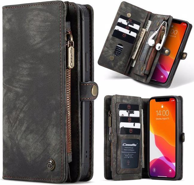 Produktbild Caseme Leder Portemonnaie mit Plastik Hülle (Apple iPhone 12 mini)