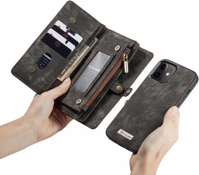 Produktbild Caseme Leder Portemonnaie mit Plastik Hülle (Apple iPhone 12 mini)