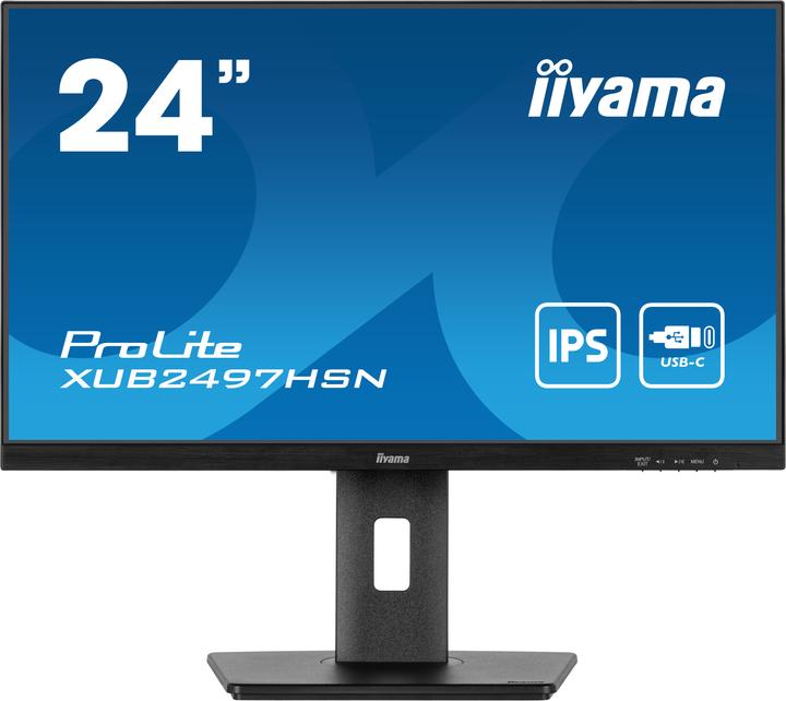 Produktbild iiyama 24" IPS FHD 4ms USB-C HDMI (1920 x 1080 Pixel, 24")