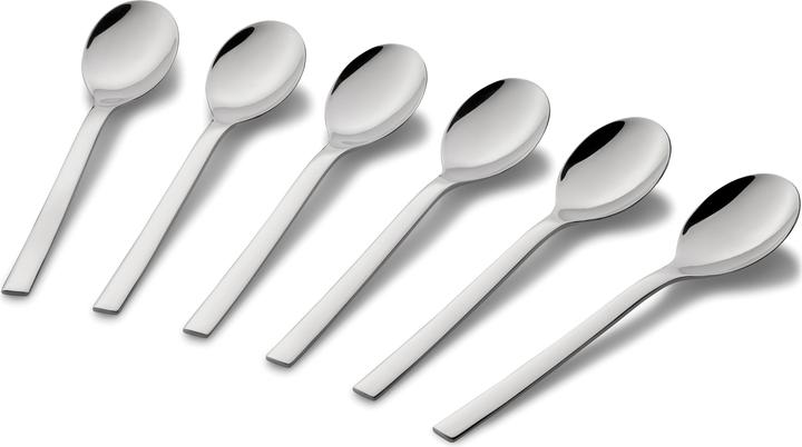 Produktbild WMF Kaffeebecherlöffel Set 6tlg Kaffeelöffel gross 15,5cm Nuova Edelstahl poliert (6 Stück, Löffel)