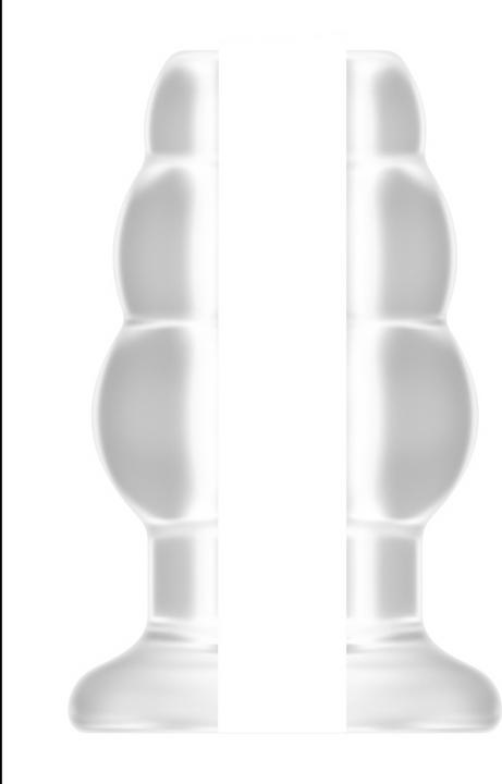 Actual product image Shots No.49 - Small Hollow Tunnel Butt Plug