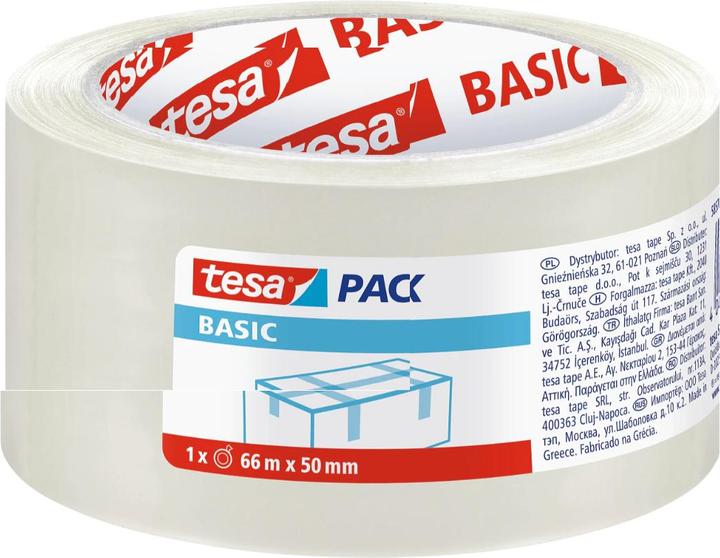 Produktbild tesa 58570-00000-00 Klebeband 66 m Polypropylen (PP) Transparent (50 mm)