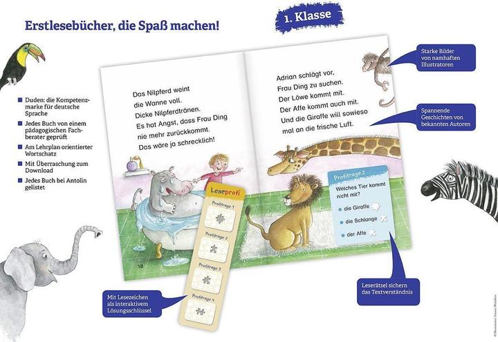 Produktbild Duden Leseprofi – Die geheimnisvolle Nachtwanderung, 1. Klasse (Deutsch, Alexandra Fischer-Hunold, 2021)