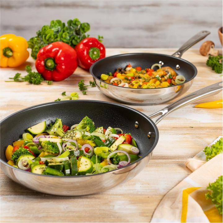Actual product image Kuhn Rikon Allround (28 cm, Pan set + pot set, Stainless steel)