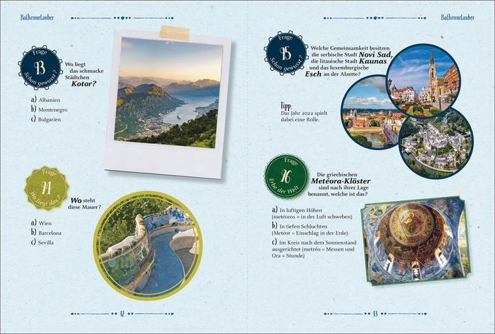 Produktbild Räselbuch Wissen weltweit (Deutsch, Kunth Verlag, 2023)