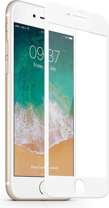 Actual product image Screenguard Apple iPhone 7 Plus Full Screen Protective Glass Film 2.5D 9H (1 Piece, Apple iPhone 7 Plus)