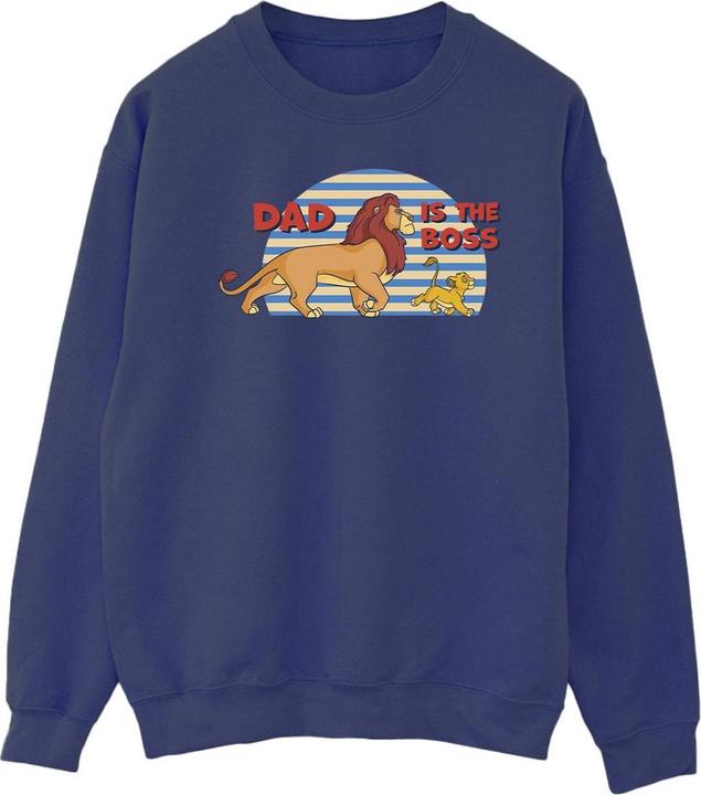 Actual product image Disney Mens The Lion King Dad Boss Sweatshirt (M)