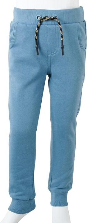 Produktbild VidaXL Kinder-Trainingshose Mittelblau 116,Material: 80 (116)