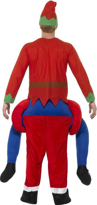 Actual product image Smiffys Unisex Adult Santa Piggy Back Costume (One size)