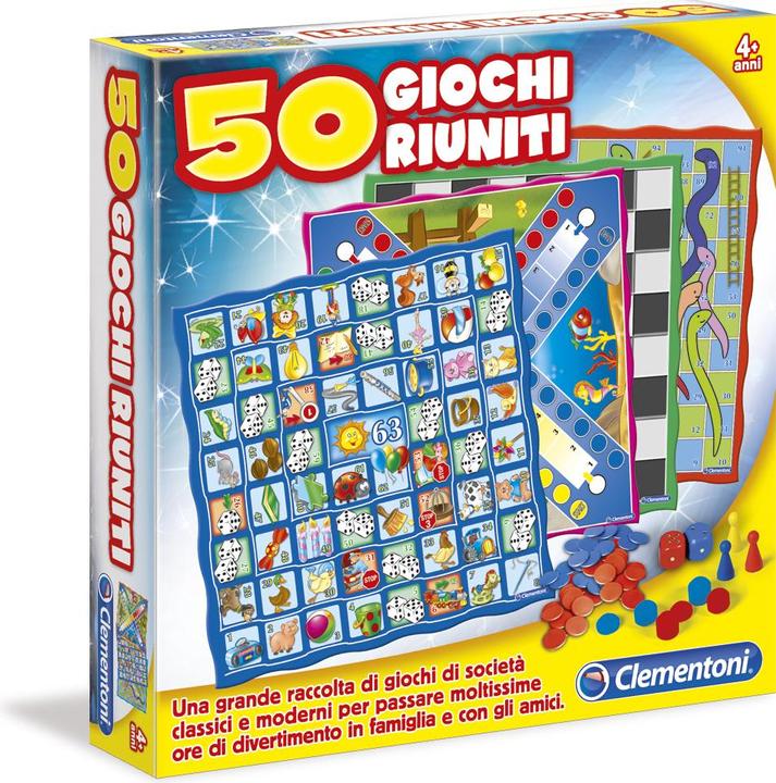Immagine prodotto Clementoni 50 Giochi Riuniti