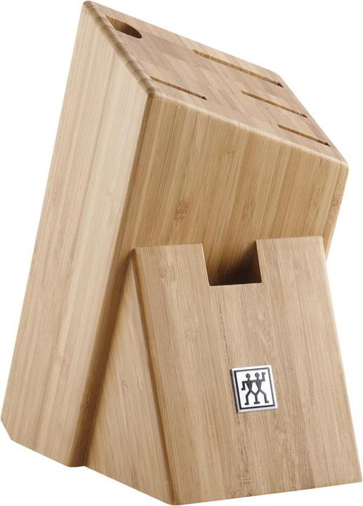 Actual product image Zwilling Knife Block Set 6 pcs. Equipped Light Brown
