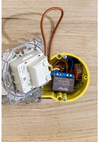 Actual product image Shelly Plus PM Mini