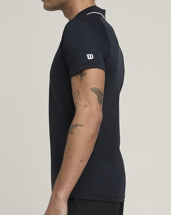 Actual product image Wilson Team Seamless Polo 2.0 Men Black (XXL)