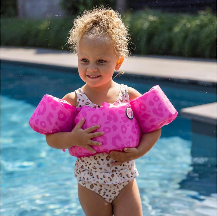 Actual product image Swim Essentials Leopard Pink