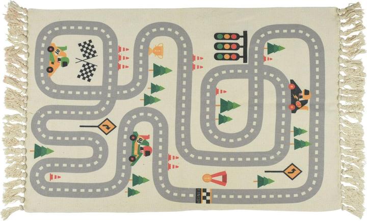 Actual product image Race track carpet, 80X120cm (120 x 80 cm)