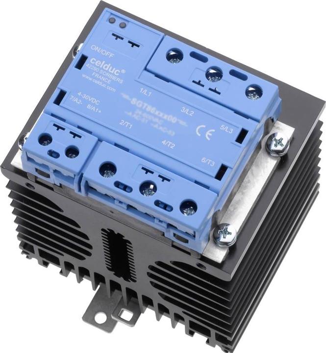 Produktbild Celduc relais Halbleiterrelais SGT8698503 Schaltspannung (max.): 520 V/AC, 520 V/DC Nullspannungss