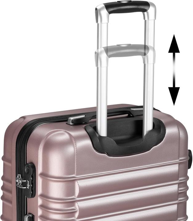 Immagine prodotto Zelsius Set di valigie rigide da 4 pezzi (Bagaglio a mano (fino a 50 litri), M (50 - 90l), L (90 - 115l))