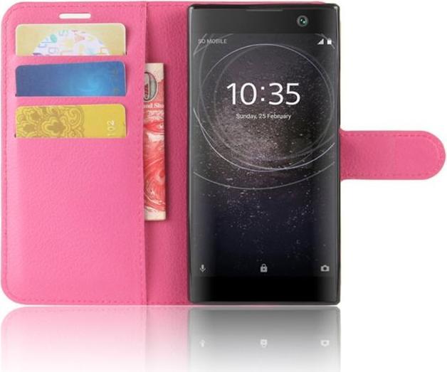 Produktbild MU Classic Leder Hülle mit Litchitextur (Sony Xperia XA2)