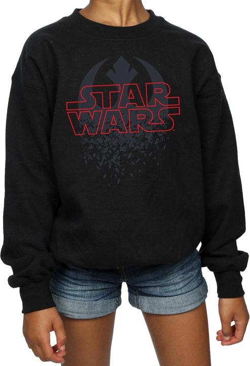 Immagine prodotto Star Wars The Last Jedi Shattered Emblem Felpa Ragazze (140, 146)