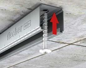 Image du produit Fischer FIS 538757 Rail de montage FLS 37/1.2 - 2m