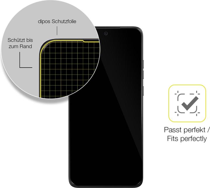 Immagine prodotto Dipos 3D Full-Cover Pellicola Protettiva (1 Pezzo/i, Motorola ThinkPhone)