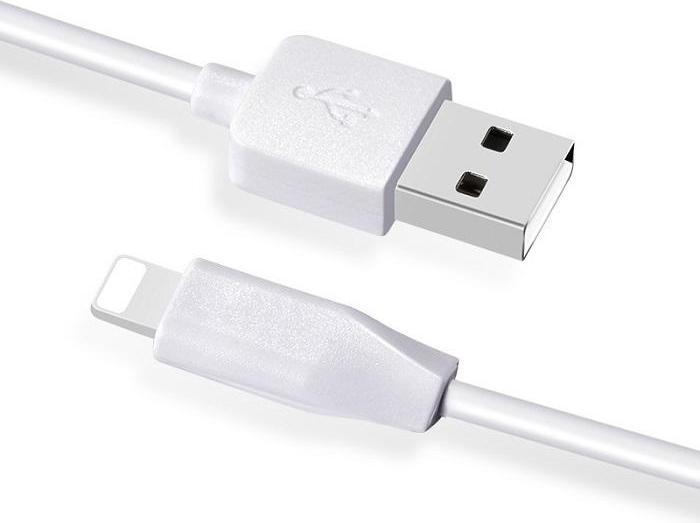 Image du produit Hoco - Data Cable Rapid (X1) - USB-A to Lightning, 10.5W, 2.4A, 2m - White (2 m, USB 3.2 Gen 1)