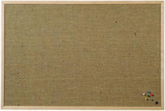 Image du produit Bi-Silque Opslagstavle Bi-Office Hessian, 60 x 120 cm
