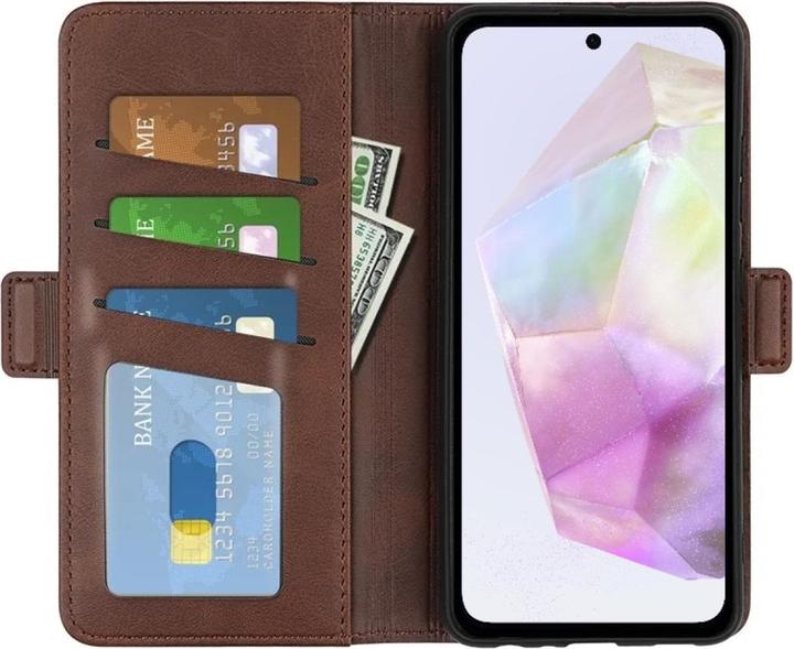 Actual product image Screenguard CardLounge Samsung Galaxy A35 5G Leather Cover (Samsung Galaxy A35)