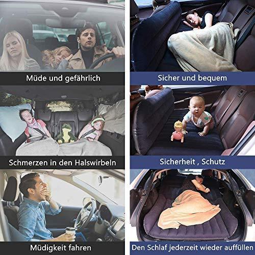 Image du produit QDH Matelas gonflables pour voiture (130 x 185 cm)