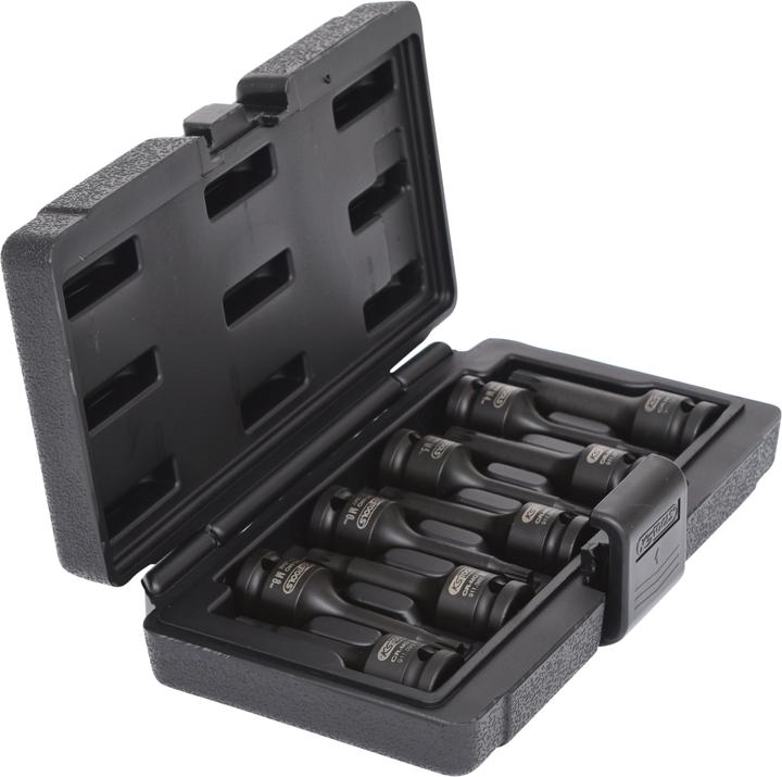 Produktbild KS Tools 1/2" Kraft-Bit-Stecknuss-Satz, Vielzahn (XZN®), 9 Teile