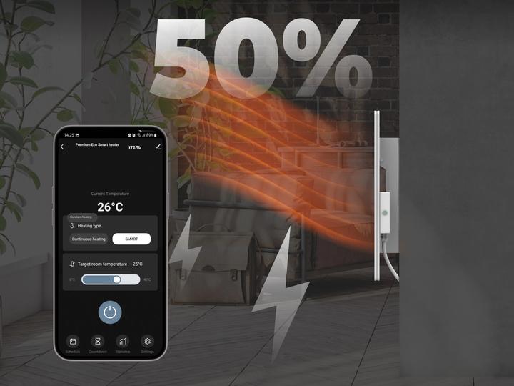 Produktbild Aeno Infrarot-Heizstrahler Premium Eco Smart LED GH3S (700 W)