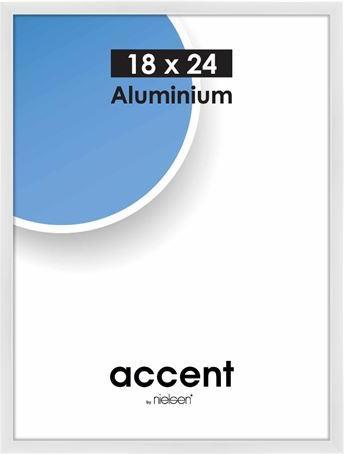 Productafbeelding Nielsen Fotolijst 53439 Accent Wit Glanzend 18x24 cm (18 x 24 cm)