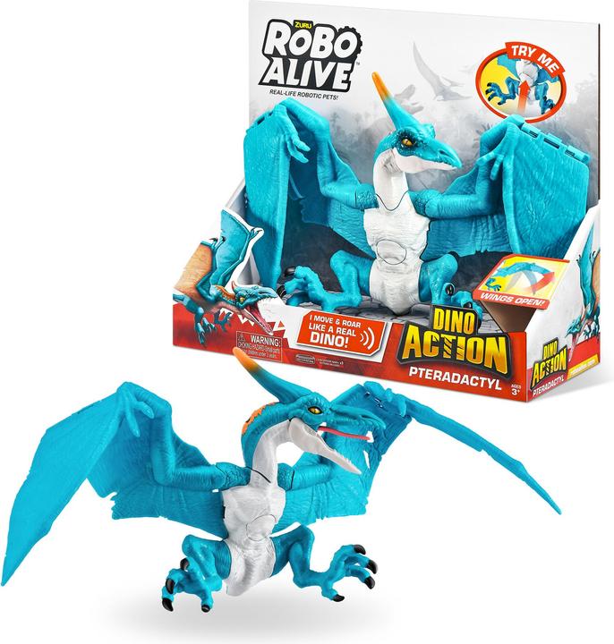Immagine prodotto Zuru ROBO ALIVE Dino Pterodactyl Azione S1, Multicolore, 7173