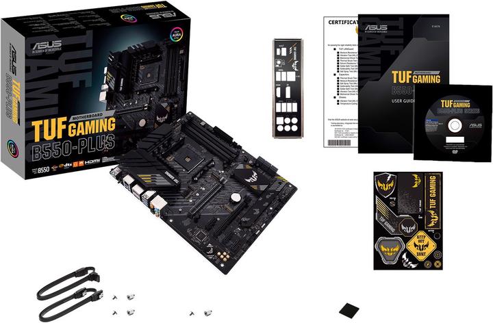 Image du produit ASUS TUF GAMING B550-PLUS (AM4, AMD B550, ATX)