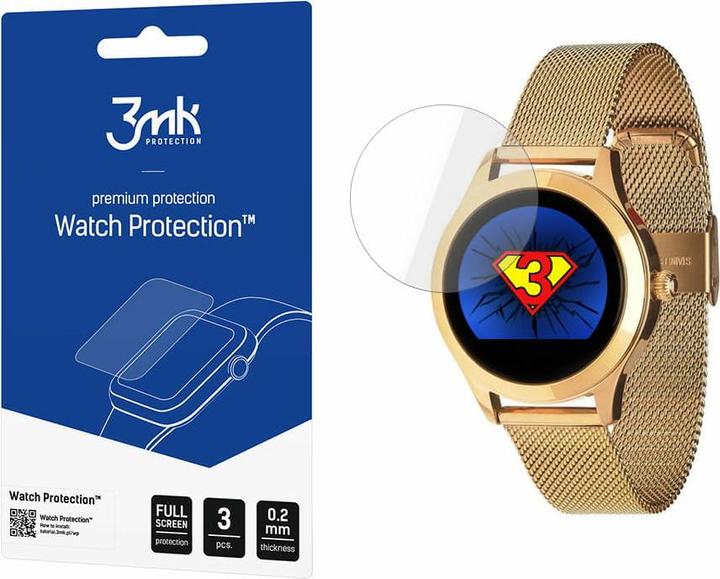 Actual product image 3MK Garett Women Naomi - Watch Protection vs. ARC+