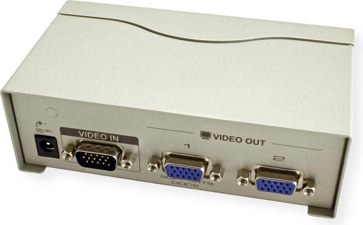 Image du produit Aten VS92A, répartiteur VGA à 2 ports avec amplificateur de signal jusqu'à 30m