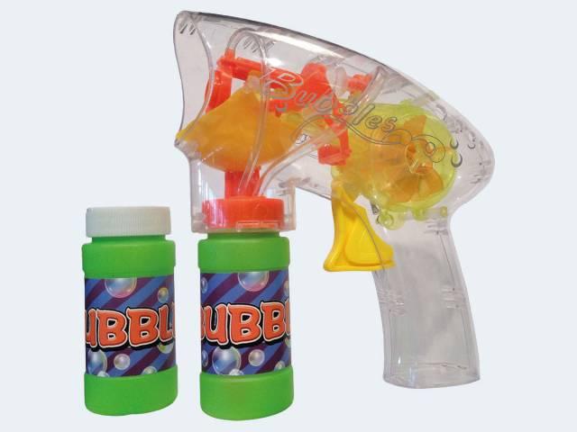 Actual product image Gebro Toys Bubble Gun soap bubble gun, no batteries required