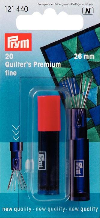 Immagine prodotto Prym Aghi da cucito per quilting, argento 0,60 x 26 mm
