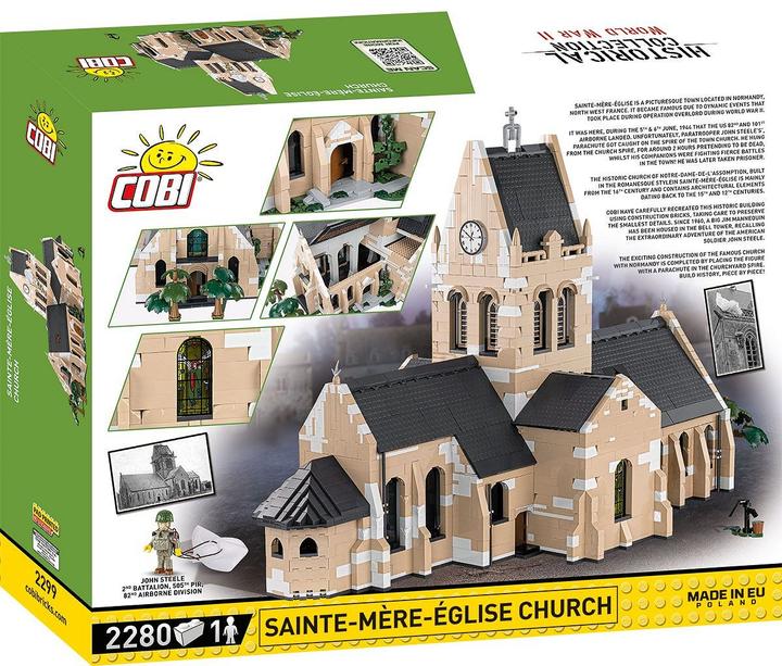 Actual product image Cobi Church Sainte-M?re-Eglise