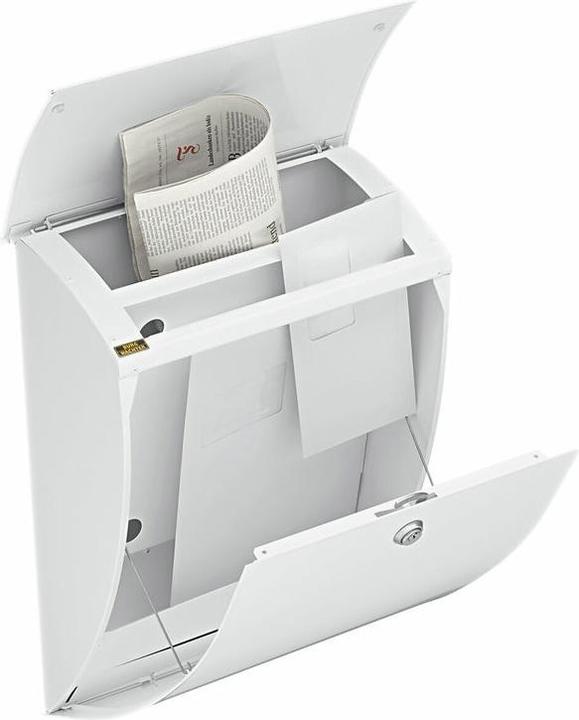 Actual product image Burg Wächter Mailbox Milano 32400 white