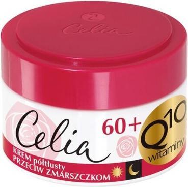 Produktbild Celia Q10 Vitamins 60+ Semi-Fat Cream Against Wrinkles With Collagen For Day And Night 50Ml (Körpercreme, 50 ml)