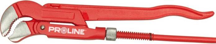 Proline 1/1-inch adjustable pipe wrench, cr-v, 's' jaws (420 mm)