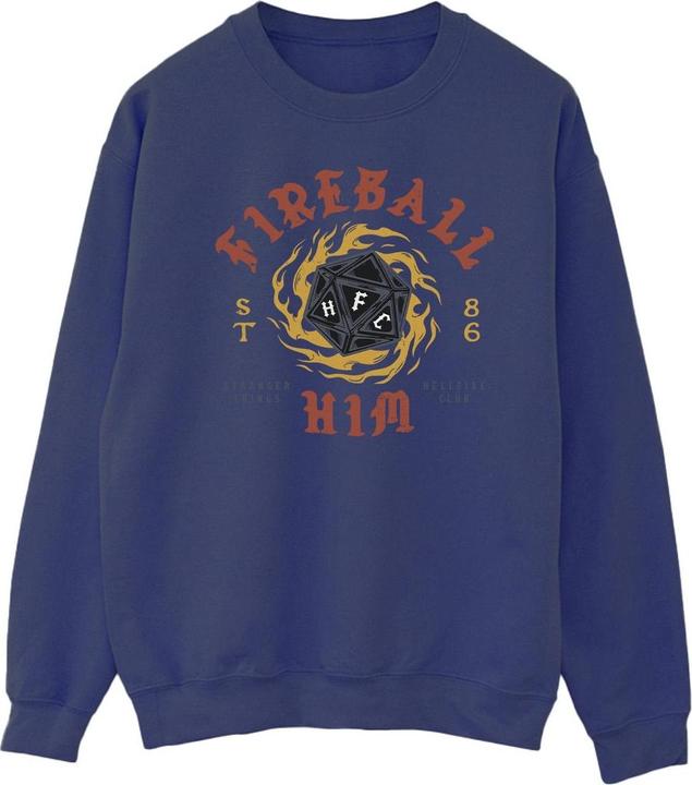Netflix Stranger Things Fireball Dice 86 Sweatshirt