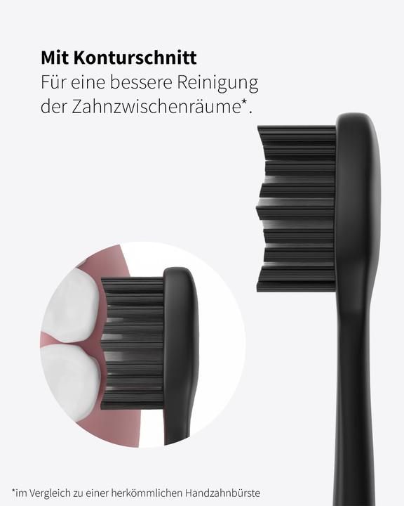 Produktbild Zahnheld Bürstenkopf Basic Medium 6x Weiss (6 x)