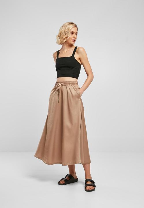 Image du produit Urban Classics jupe midi en satin (XS)