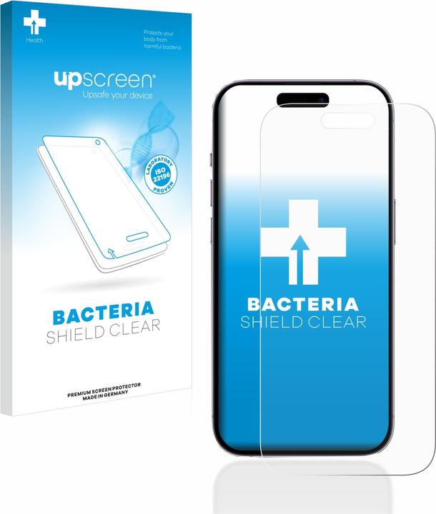 Actual product image upscreen Antibacterial Protector (1 Piece, Apple iPhone 14 Pro)