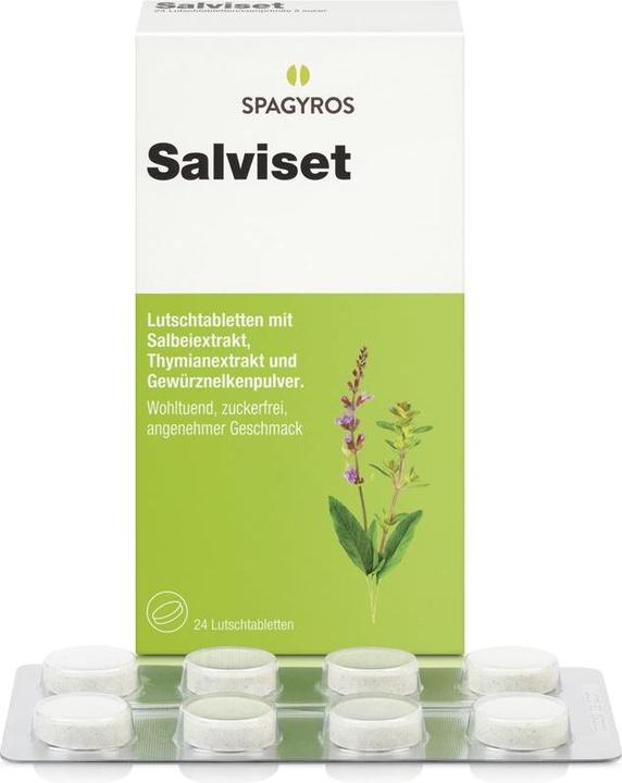 Produktbild Salviset Mund und Halspastillen (24 Stück)